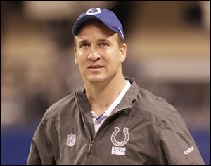 Indianapolis Colts' Peyton Manning 