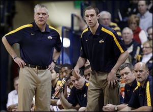 UT’s head coach Tod Kowalczyk, left, credits, indirectly, of course, assistant coach Jason Kalsow for his first head coaching position.