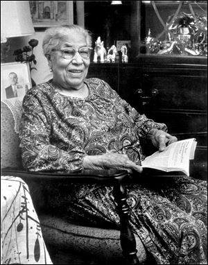 Ella P. Stewart, in a 1983 photo, worked quietly to end inequality and discrimination wherever she found it.
