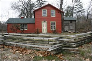 Preservationists honor Lambertville hymn writer Ina Duley Ogdon at her former cabin. 