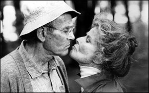 Henry Fonda and Katharine Hepburn in ‘On Golden Pond.’