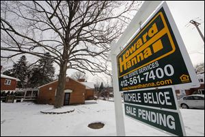 A sale pending is pending at this home in Mount Lebanon, Pa.
