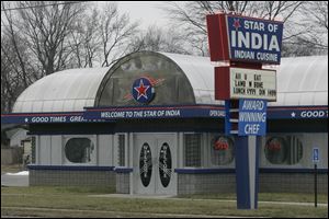 The Star of India restaurant on South Reynolds Road.