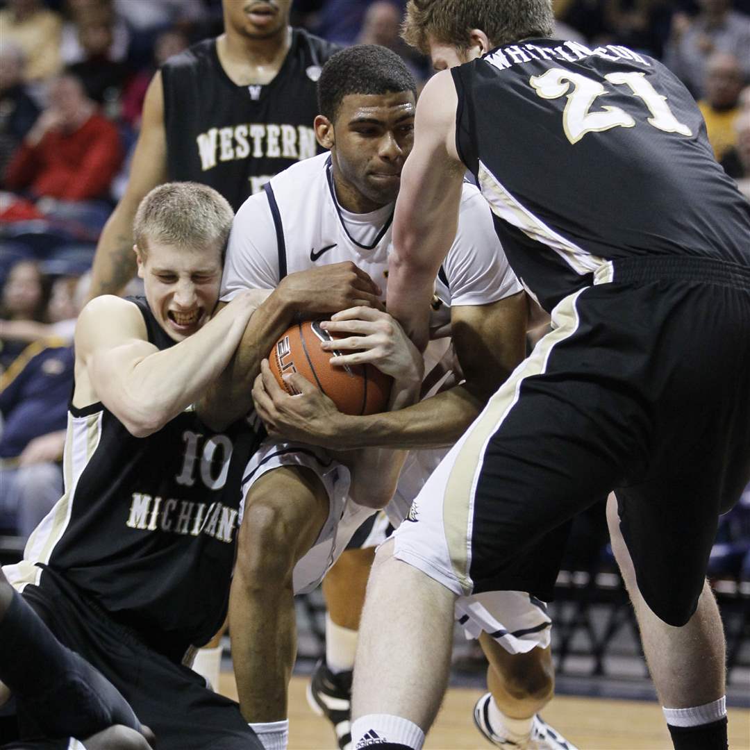 University-of-Toledo-player-Curtis-Dennis-33-fights-for-the-rebound