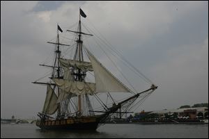 The Brig Niagara will travel all five of the Great Lakes and make stops in Ohio, Michigan, and Pennsylvania.
