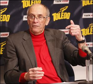 Miami coach Charlie Coles won 355 games in his college coaching career, which included time at Miami and Central Michigan. After his RedHawks fell to the Rockets on Monday night, Coles said, ‘This is it. I’m gone. I’ve coached my last game.’