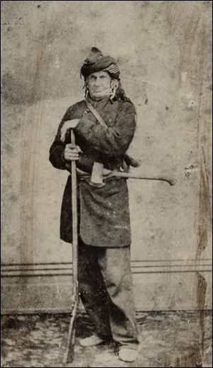 Peter Navarre was dispatched to Commodore Oliver Hazard Perry in 1813, carrying orders to begin the attack on the British.