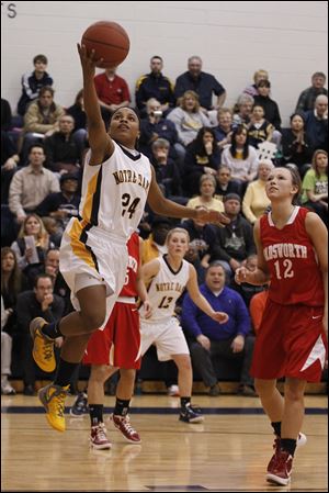 Cat Wells and the Notre Dame girls basketball team will face Kettering Fairmont on Friday in a state semifinal at Value City Arena in Columbus. Wells averages 11.7 points per game.