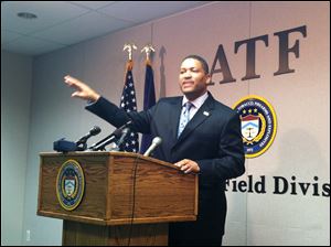 David McCain of the Bureau of Alcohol, Tobacco, and Firearms in Detroit explains how the remote-control device was used.