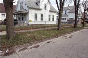 The victim was parked on East Weber Street near Maple Street in North Toledo.