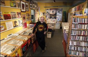 Amjad Doumani, who owned a record store in Toledo from 1987 to 1994, has reopened a storefront business downtown at 137 N. Michigan street.