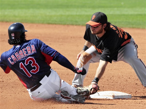 Cleveland Indians fall 5-3 to Giants | The Blade