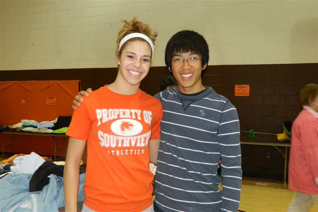 Southview-juniors-Lexi-Lopex-left-and-Philip-Mui