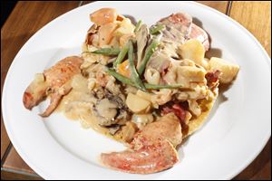 Lobster pot pie.
