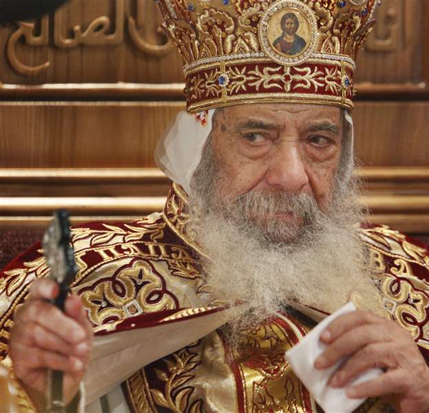Mideast-Egypt-Obit-Coptic-Pope-Shenouda-III