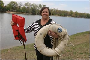 Olander Park System naturalist Sandra Gratop.