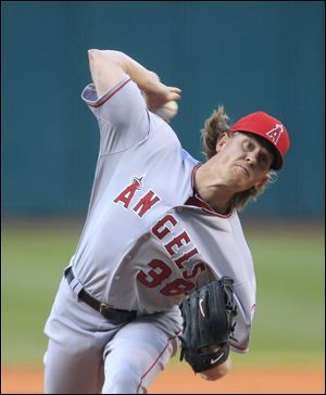 Los Angeles Angels pitcher Jered Weaver
