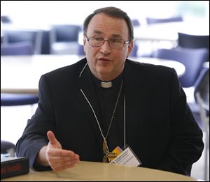 Bishop Marcus Lohrmann says the financial struggles facing the northwest Ohio synod are a cross, but they may become a blessing.