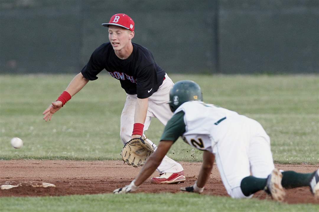 Bowsher-s-Rickey-Cousino-2-tags-out-Start-s-Nico-Vargas