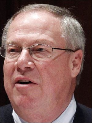 D. Michael Collins says the rise in homicides is not a valid indicator of the city's violence rate.