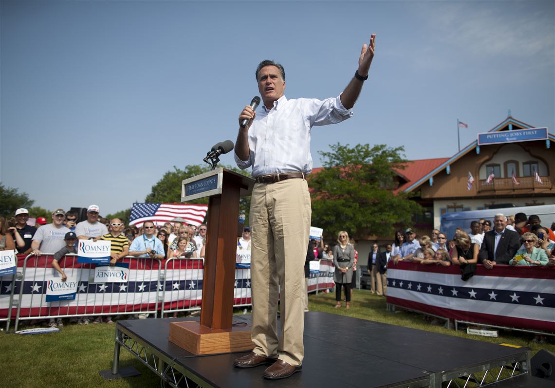 Romney says Michigan win would hand him presidency | The Blade, image size:1140x797
