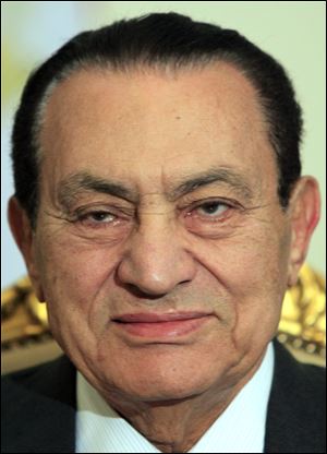 Hosni Mubarak, 84, suffered a stroke Tuesday and was declared 'clinically dead' by doctors.