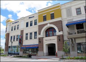 The Town Square at Levis Commons, an extension of the Town Center, is struggling financially.