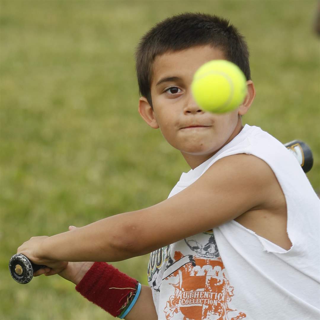Jesus-Perez-8-of-Perrysburg-participates-in-a-free-baseball-camp