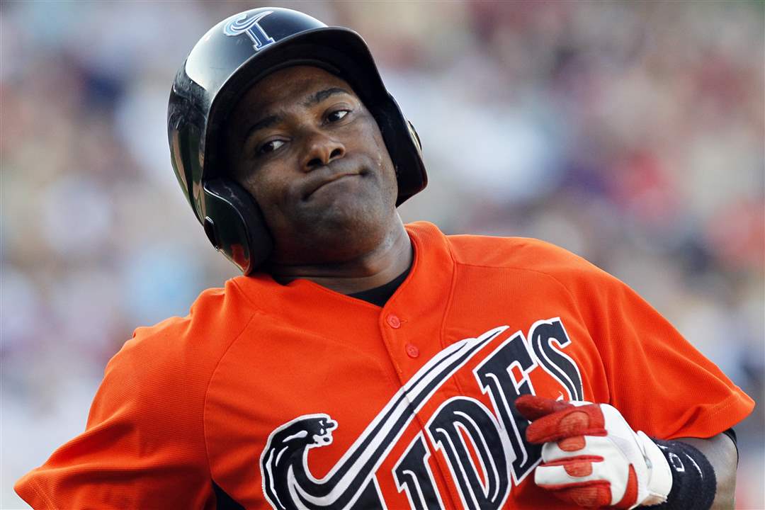 Norfolk-Tides-third-baseman-Miguel-Tejada