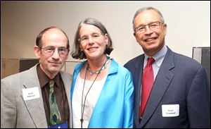 Herb Babcock, Margy Trumbull and Scott Trumbull.