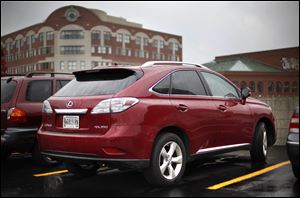Another 154,000 Lexus models, such as this RX350, have been added to a Toyota vehicle recall. 