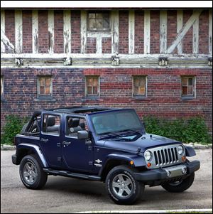 The Jeep Wrangler Freedom Edition is available as a two-door version as well as the four-door. 