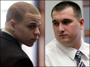 Cameo Pettaway, left, and Samuel Williams
