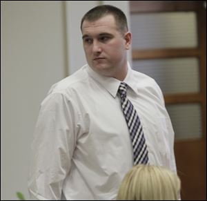 Samuel Williams awaits his verdict from the jury in his trial in Lucas County Common Pleas Court.