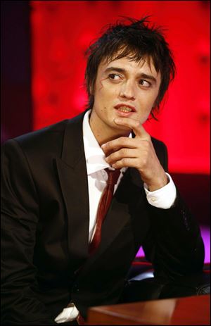 British rocker Pete Doherty.