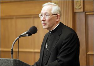 Toledo Bishop Leonard Blair helped lead a 'doctrinal assessment' of the Leadership Conference of Women Religious, whose teachings on homosexuality and ordination of women were found 'problematic.'