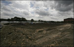 The project has given the downtown a clearer view of the river.