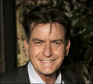 Actor Charlie Sheen.