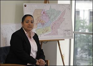 Cynthia Geronimo, the new executive director of the Lucas County Land Bank, and her three full-time employees are in charge of transforming vacant and abandoned properties and returning them to productive uses. The total number of vacant properties in Lucas County is unknown.