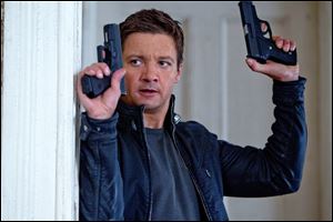 Jeremy Renner plays super agent Aaron Cross in 'The Bourne Legacy.'