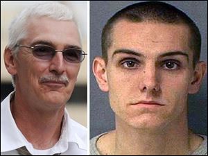 David Stone, left, and son Joshua received two years' supervised release Wednesday by a federal judge in Detroit.