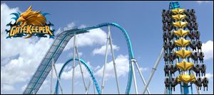 Cedar Point's new ride, GateKeeper.