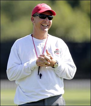 Urban Meyer won't offer Bible study or chapel services to his players, according to Ohio State's president.