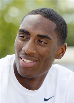 Erik Kynard, Jr., a Rogers High School graduate who attends Kansas State University, finished second in the high jump to Russia's Ivan Ukhov, who won the gold medal when he cleared 2.38 meters (7.81 feet). Kynard cleared 2.33 meters (7.64 feet).