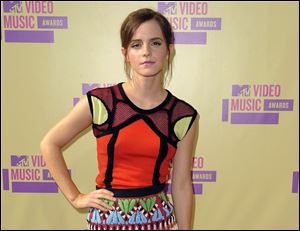 Emma Watson at the MTV Video Music Awards in Los Angeles.