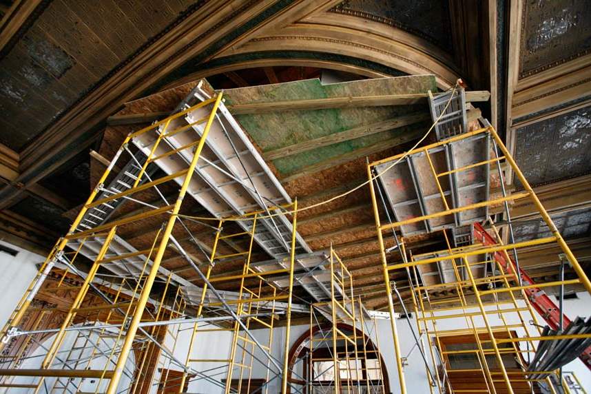 Van-Wert-Courthouse-scaffolding-1