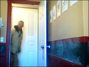 The owners on Anglebrook Court told police they have a surveillance system that takes pictures of anyone who is inside the home and shouldn’t be; the pictures are then sent to their phones.