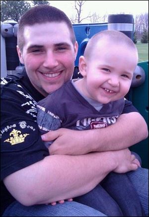 Lake Township shooting suspect Jorge Duran and his son Jorge Duran III, shooting victim.