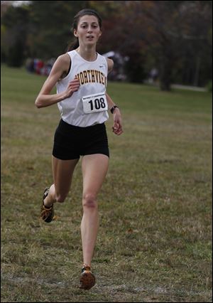 Northview's Janelle Noe won first place, helping the Wildcats do the same.