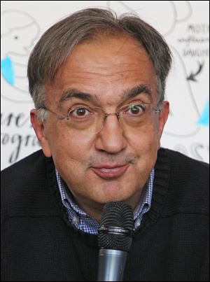 Sergio Marchionne, CEO of Chrysler and Fiat SpA.